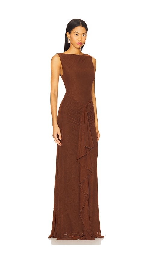 view 2 of 3 Ellie Maxi Dress in Brown