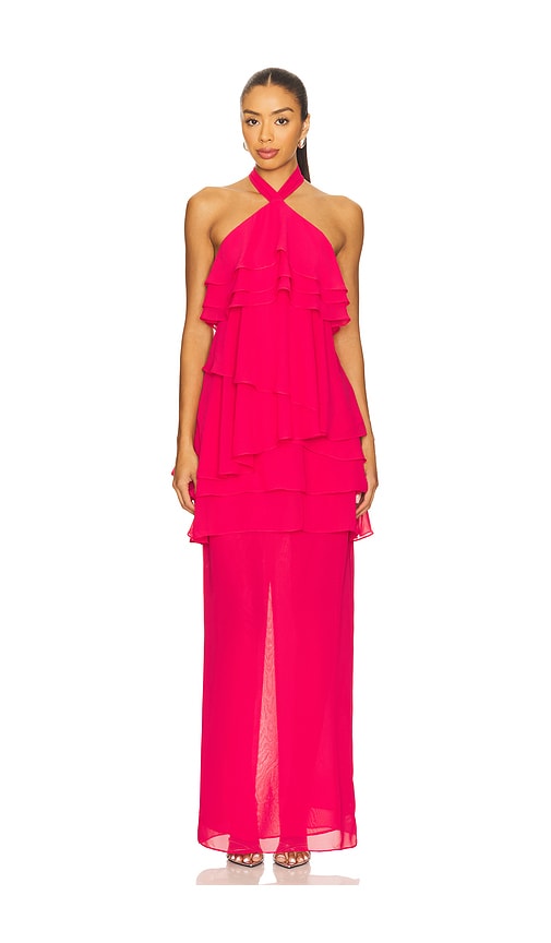 Lovers & Friends Zuri Gown In Pink