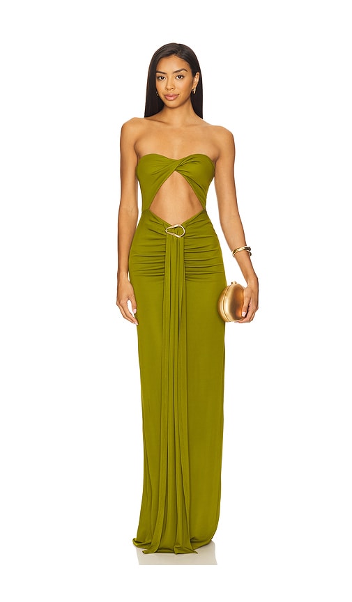 view 1 of 3 Farrah Gown in Pear Green