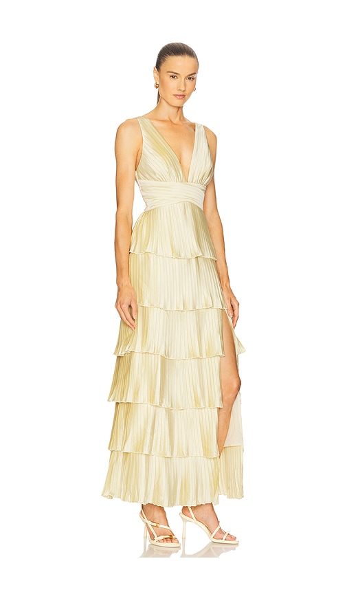 Lovers & Friends Matilda Maxi Dress In Yellow