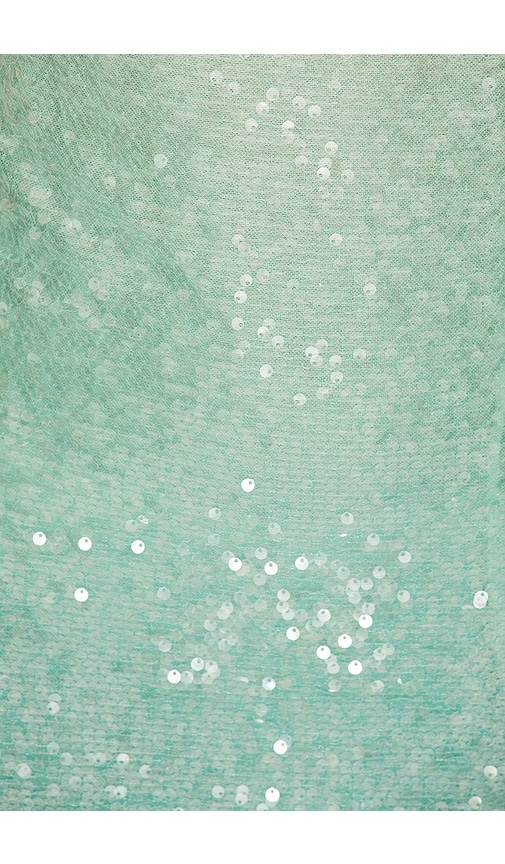 view 4 of 4 Solene Mini Dress in Aqua Green Ombre