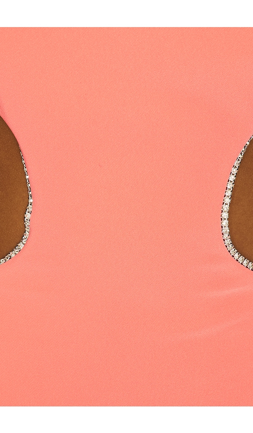 view 4 of 4 Daya Mini Dress in Coral Pink