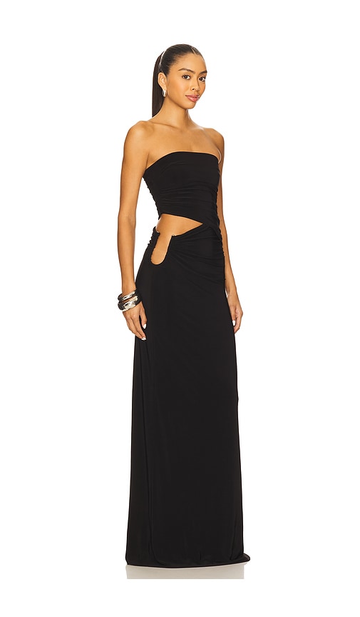 Lovers & Friends Averie Gown In Black