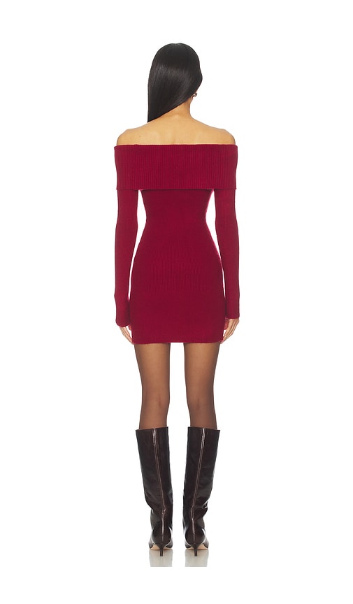 view 3 of 3 Lexi Mini Dress in Wine