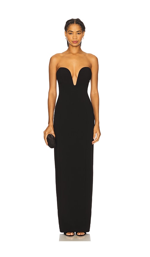 Lovers & Friends Laveau Gown In Black