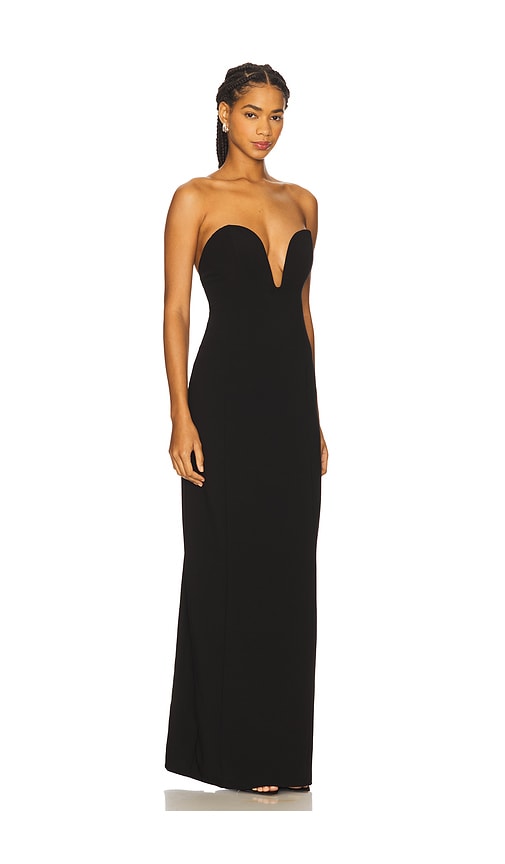 Lovers & Friends Laveau Gown In Black