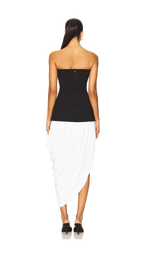 view 4 of 4 Catalina Maxi Dress in Black & White