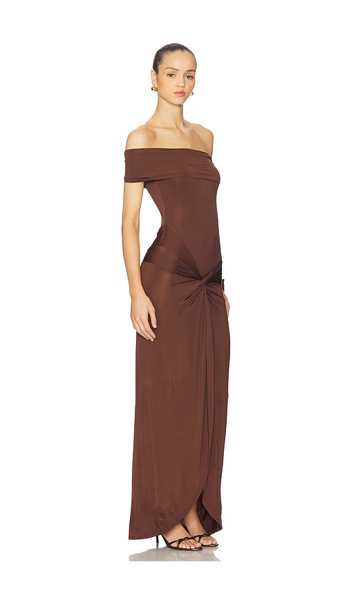 view 2 of 3 Bria Maxi Dress in Espresso