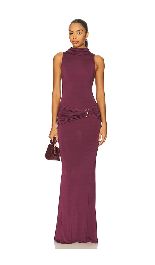 Lovers & Friends Lotte Gown In Purple