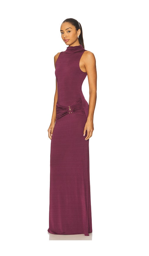 view 2 of 3 Lotte Gown in Plum