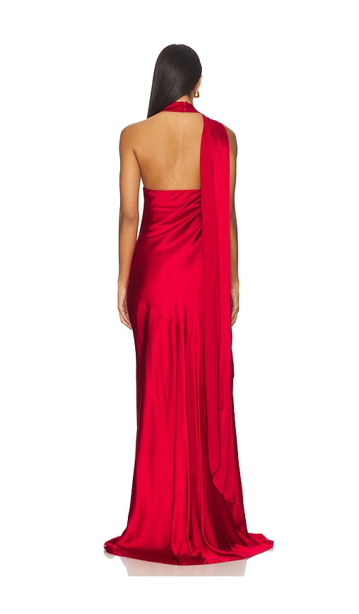 view 3 of 3 Mila Gown in Red