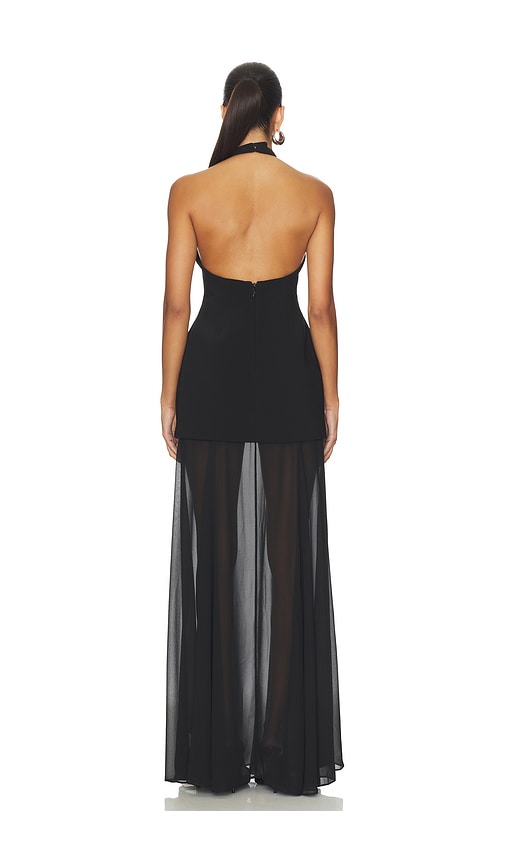 view 3 of 3 Barbara Gown in Black