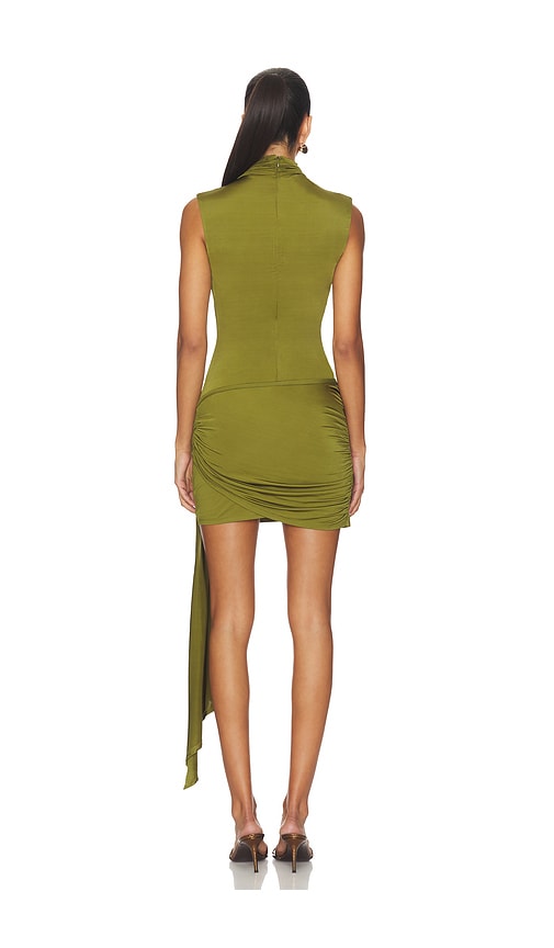view 3 of 3 Darcy Mini Dress in Olive Green