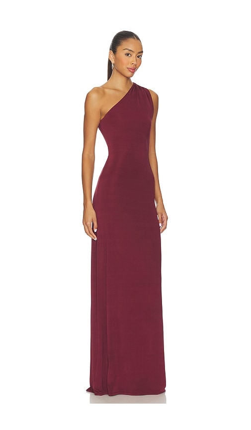 view 3 of 4 Elizabeth Gown in Wine