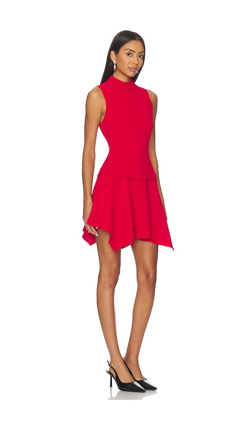 Lovers & Friends Mary Mini Dress In Red