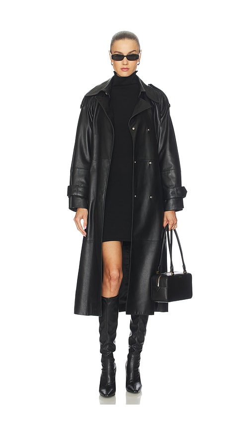 view 4 of 4 Steffi Turtleneck Mini Dress in Black