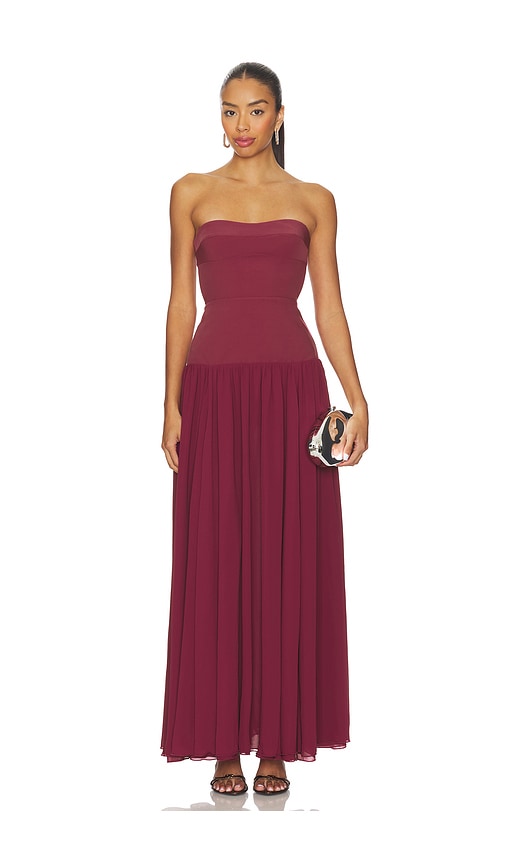 Lovers & Friends Margot Gown In Purple