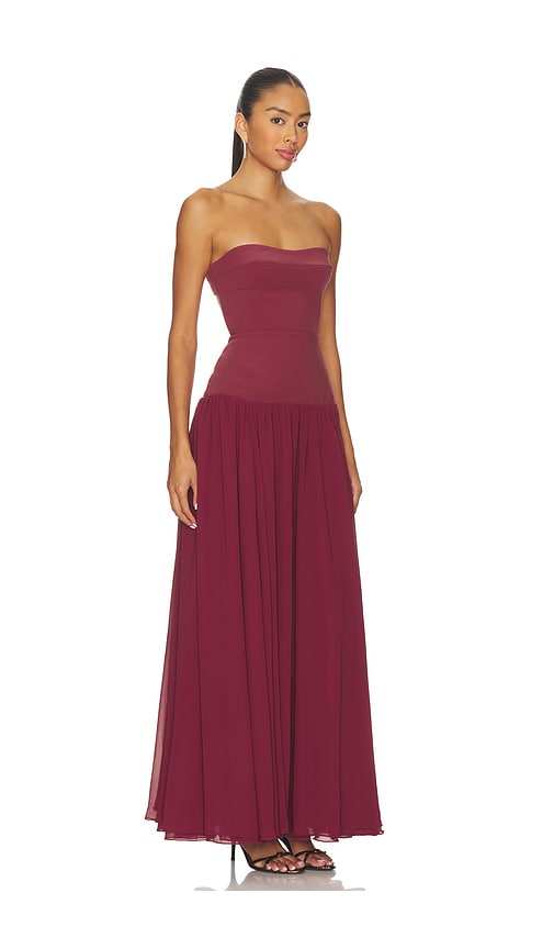 Lovers & Friends Margot Gown In Purple