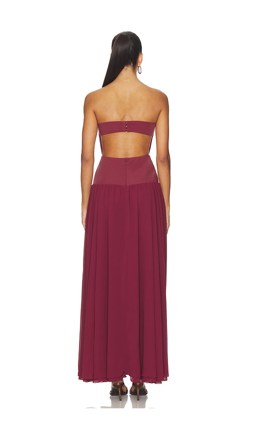 view 3 of 3 Margot Gown in Plum