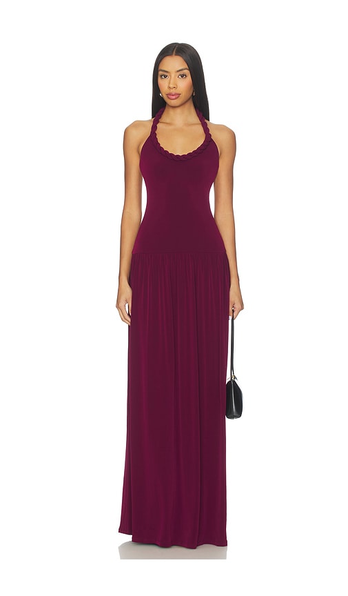 view 1 of 3 Megan Gown in Wine