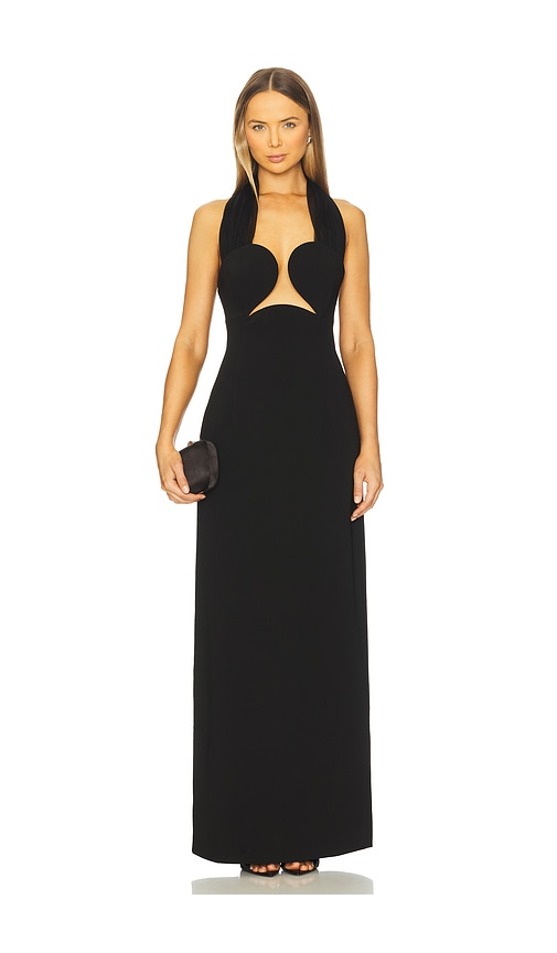 Lovers & Friends Athenna Gown In Black