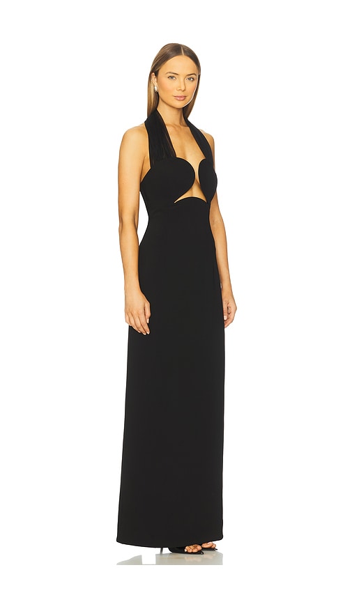 Lovers & Friends Athenna Gown In Black