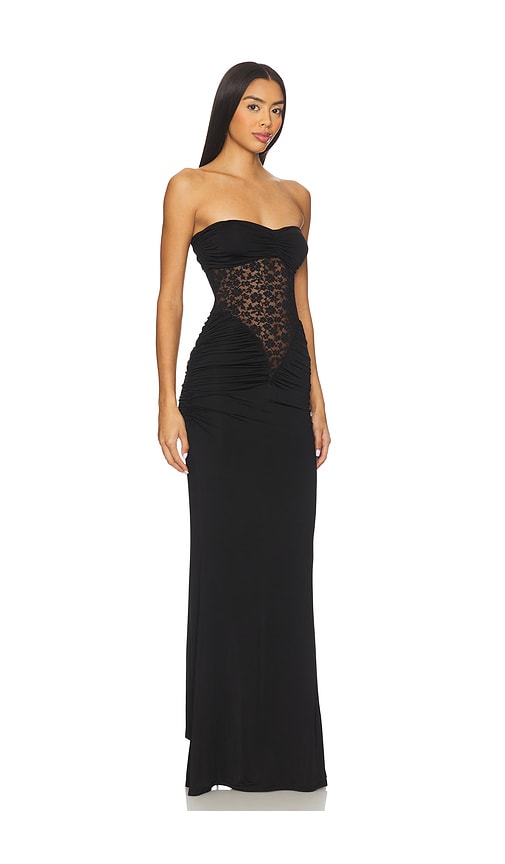 Lovers & Friends Cassidy Gown In Black