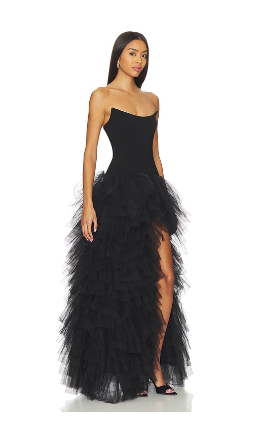 Lovers & Friends Iris Gown In Black