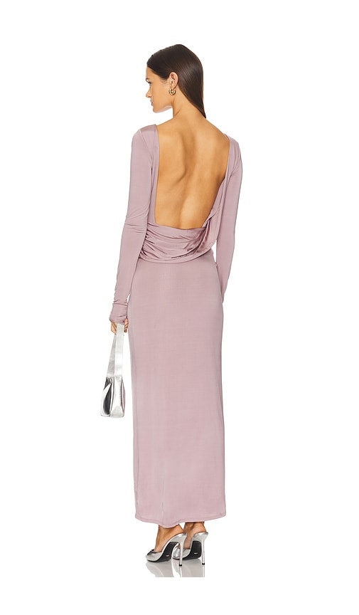 view 1 of 4 x Christina Elezaj Abigail Maxi Dress in Mauve