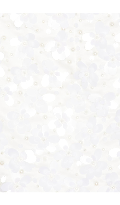 view 4 of 4 Bijou Beaded Mini Dress in Pearl White