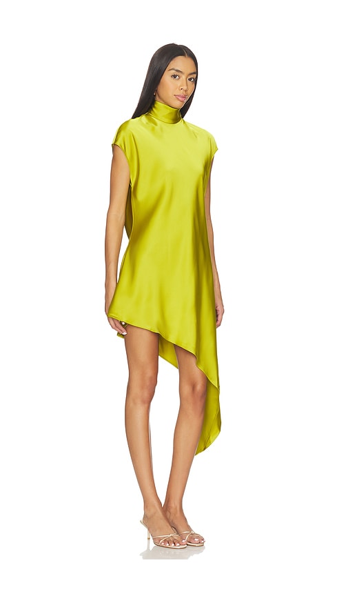 view 2 of 4 Reina Mini Dress in Chartreuse