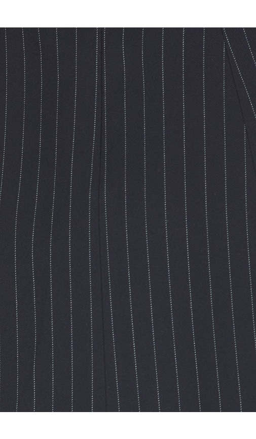 view 4 of 4 Peyton Mini Dress in Navy Pinstripe