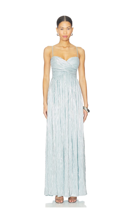 Lovers & Friends Ashley Gown In Blue