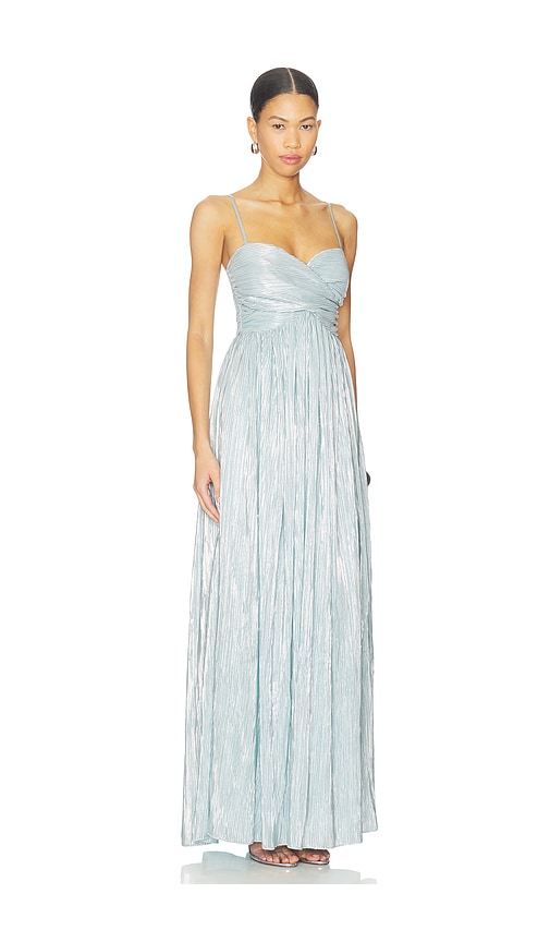 Lovers & Friends Ashley Gown In Blue