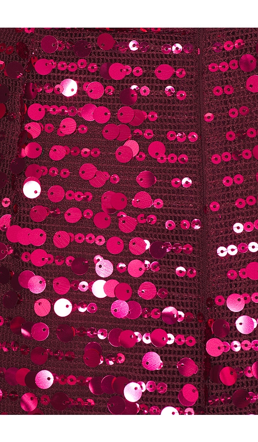 view 4 of 4 Britt Gown in Burgundy Sequin