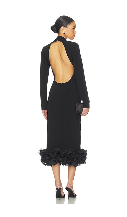 Lovers & Friends Ophelia Midi Dress In Black