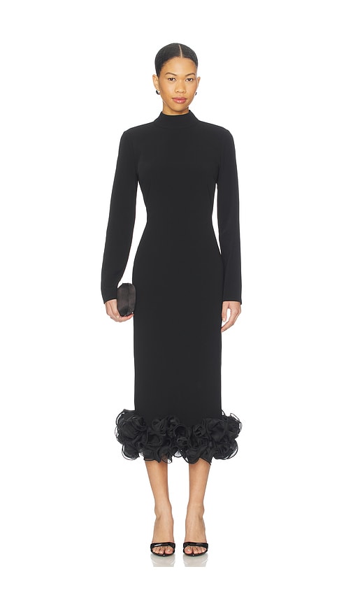 Lovers & Friends Ophelia Midi Dress In Black