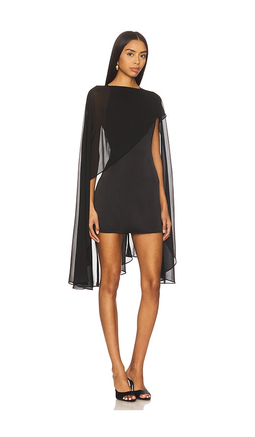 view 2 of 3 x Christina Elezaj Rita Mini Dress in Black