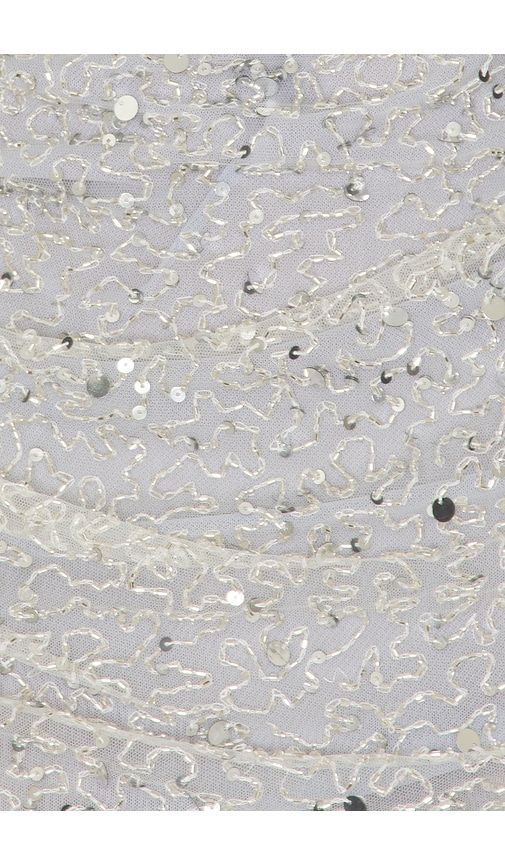 view 5 of 5 Khloe Sequin Mini Dress in Silver Sequin