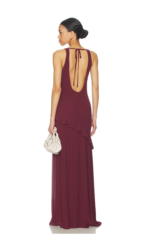 view 1 of 3 Marleen Gown in Wine