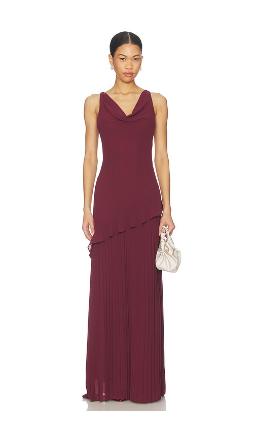 view 2 of 3 Marleen Gown in Wine