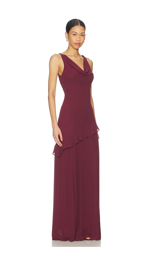 view 3 of 3 Marleen Gown in Wine