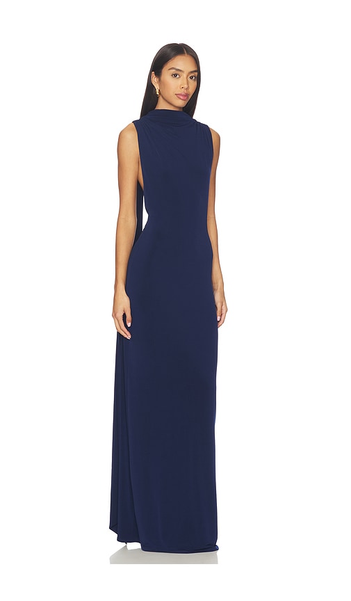 Lovers & Friends Sienna Gown In Blue