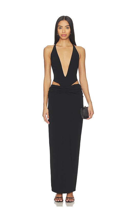 view 1 of 3 Poppy Gown in Black