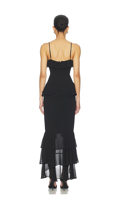 view 3 of 4 Melissa Gown in Black