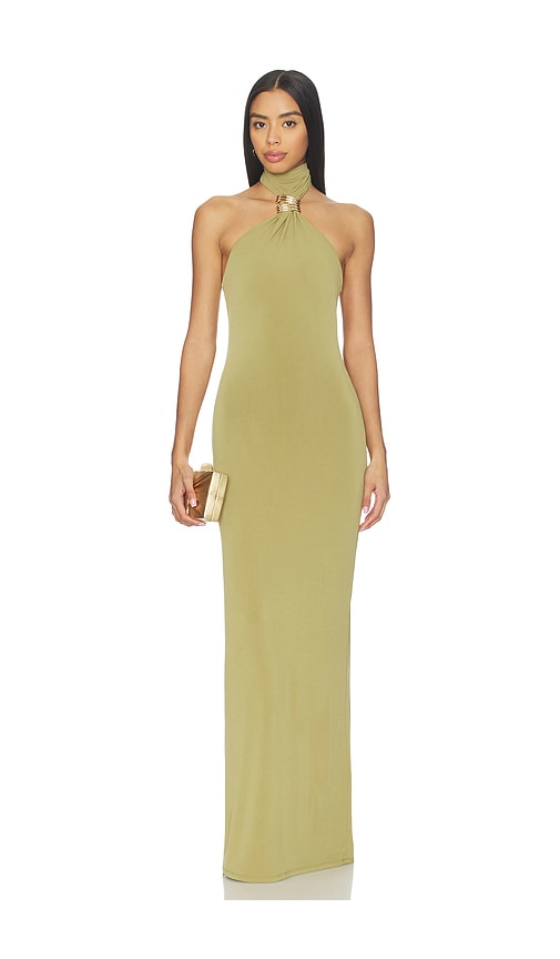 view 1 of 3 Beila Maxi Dress in Olive Green