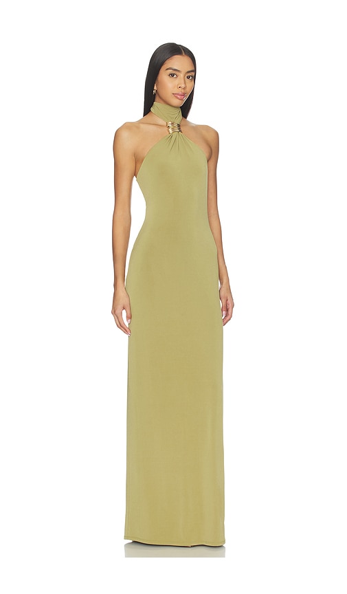 view 2 of 3 Beila Maxi Dress in Olive Green