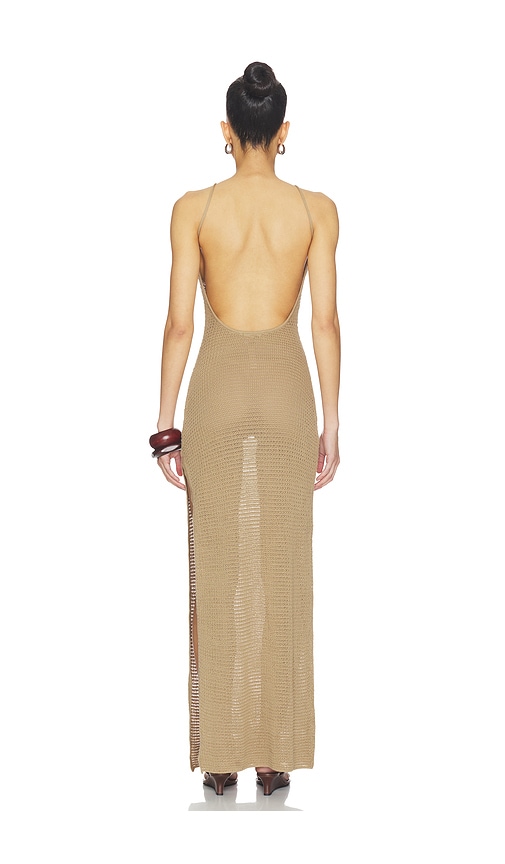 view 3 of 4 Cecille Knit Maxi Dress in Neutral