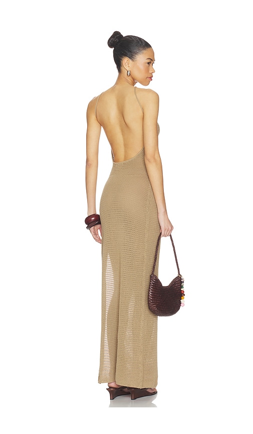 view 4 of 4 Cecille Knit Maxi Dress in Neutral