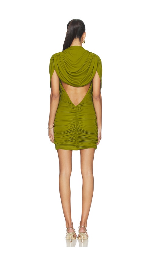 view 3 of 3 Gwen Mini Dress in Olive Green
